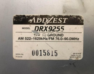 ADDZEST DRX9255 Ampress | eBay