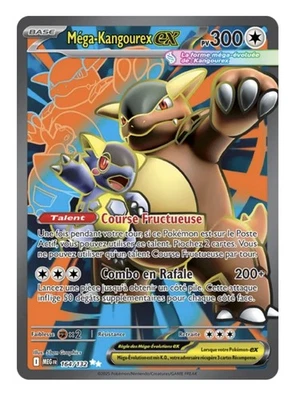 Carte Méga- Kangourex-ex 164/132 Ultra rare Méga- Évolution (JCC) - Photo 1/3