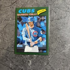 2026 Topps Heritage Green Border Carson Kelly Cubs SP # 326