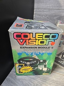 Vintage Coleco Vision Gaming Console Donkey Kong W Expansion Modules 1&2 In Boxs