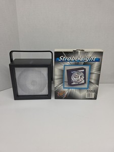 Vintage 1999 Rhode Island Novelty Strobe Light Multi Speed Dance DJ Party 120V