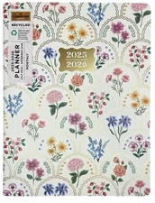 CLEMENTINE 2026 18 Months Monthly Calendar Planner Flowers LARGE Size 11 X 8.5”