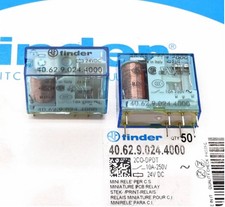 1PC Finder 40.62.9.024.4000 24VDC 10A relay