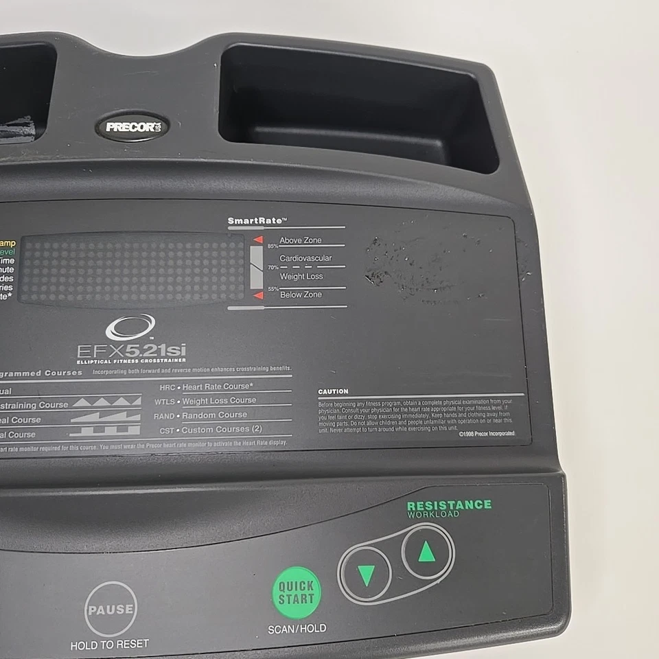 Precor elliptical EFX 5.21 Si Console/Display - Image 3 of 4