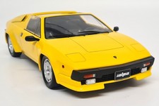 KK 1/18 - Lamborghini Jalpa 3500 1982 Yellow Diecast Scale Model Car