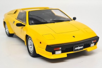 KK 1/18 - Lamborghini Jalpa 3500 1982 gelb Diecast Scale Modellauto 