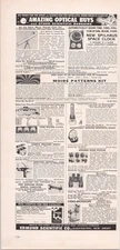 Edmund Scientific Co 1965 Vintage Print Ad Scientific Optical Bargains