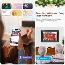 Digital Photo Frames 10.1" , Wifi Digital Frame with 32GB Memory, Touch Scree...