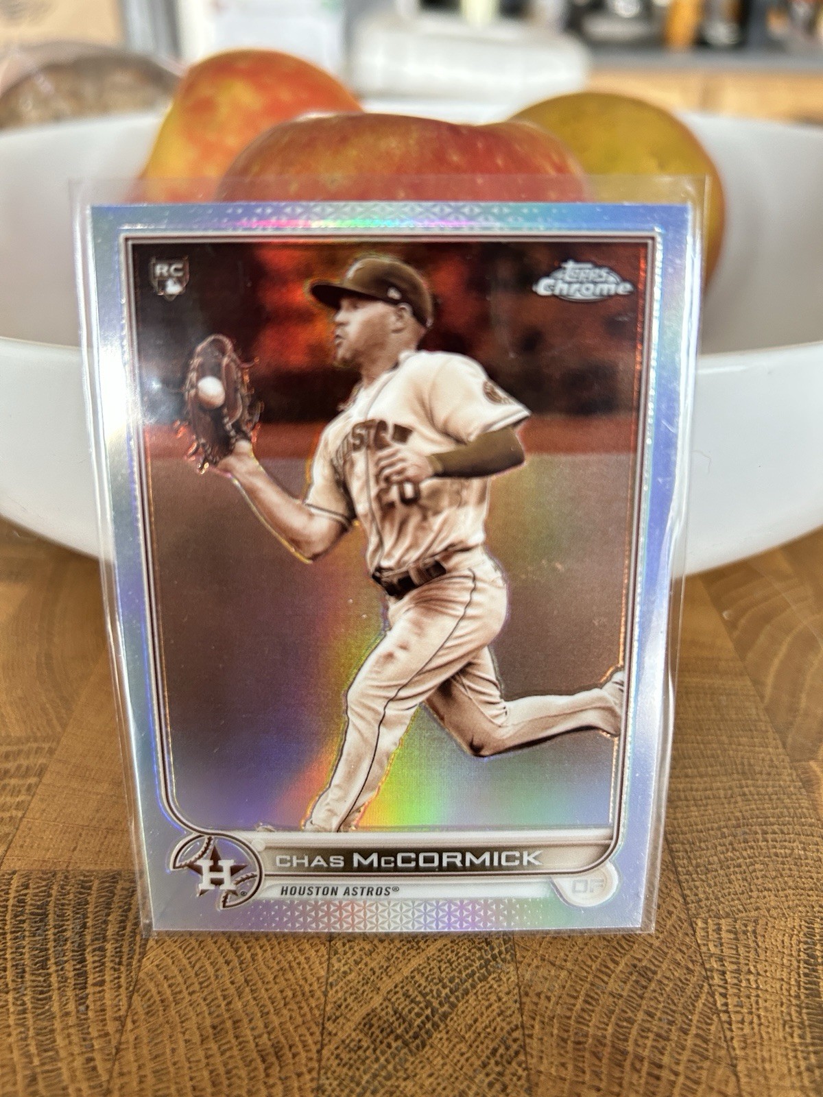 2022 Topps Chrome Chas McCormick RC Sepia Refractor #43