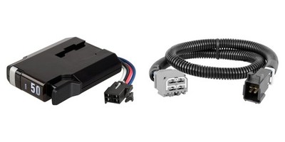 CURT Triflex Next Trailer Brake Controller & Vehicle Wiring Harness 51146 51446