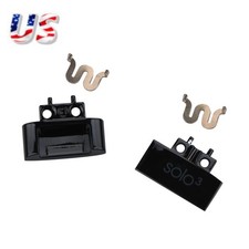 Black Replacement Hinge Clip Covers For Beats Solo3/2 Wireless On-Ear Headphones