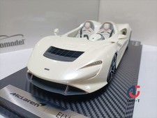 1/18 Tecnomodel McLaren Supercar Model McLaren Elva 2022 Pearl White