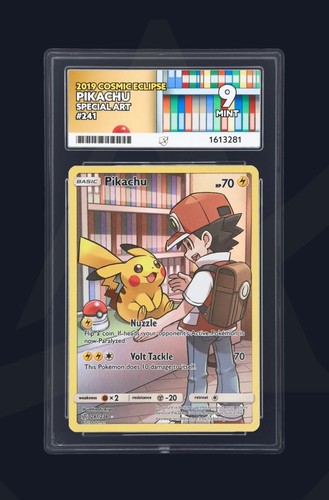 Pikachu graded ACE 9 for sale on eBay