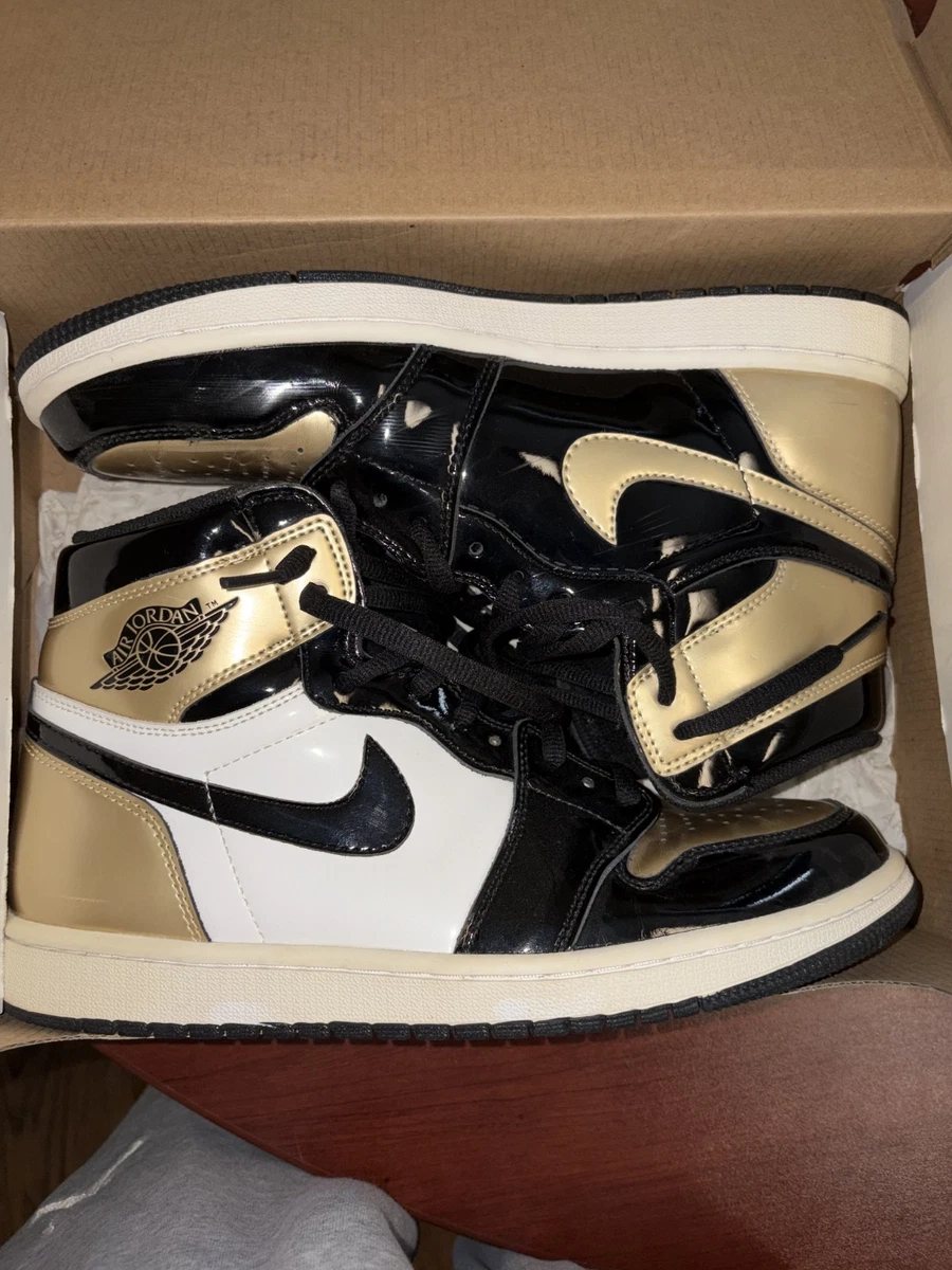 Preços baixos em Jordan 1 Retro Black Gold | eBay