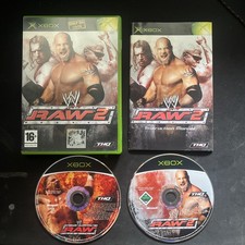 Xbox Original WWE RAW 1 2 Game Bundle