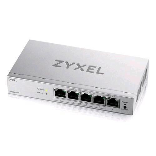 ZYXEL GS1200-5HPV3-EU0101F SWITCH SMART 5 PORTE GESTITO 5 X 10/100/1000 POE+ 68W