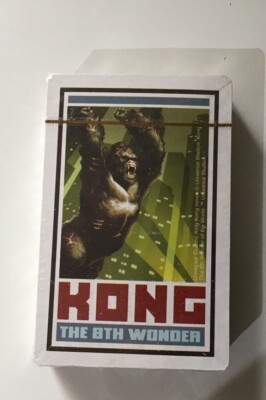 Kong The 8th Wonder B ungeöffnete Packung Spielkarten