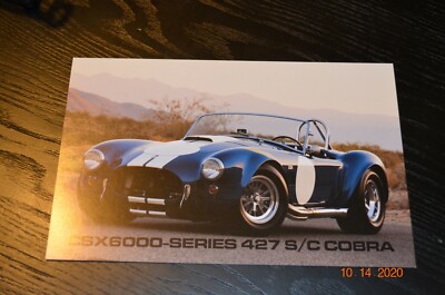 CSX6000 SERIES 427 S/C COBRA SHELBY POST CARD