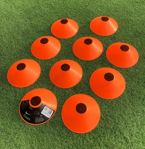 Nike - Training Cones - New - Orange (10 Pack) - Soccer Football - Team - Picture 4 of 5
