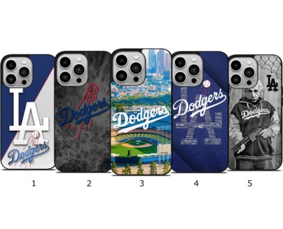 LA Dodgers iPhone Case 7/8 X/XS XR SE 2022 11 12 13 Mini 14 15 16 PLUS & PRO MAX