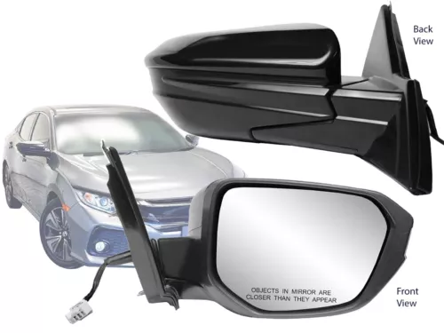 For 2017-2021 HONDA CIVIC Hatchback LX Sport Type R Model Mirror Passenger Side