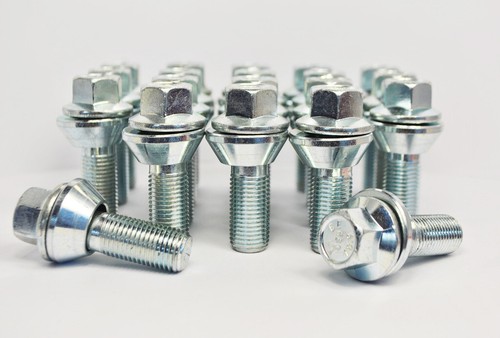 20 Llanta de Aleación Vari Tornillos M12 X 1.5 Wobble Variable Pcd - Opel 35mm