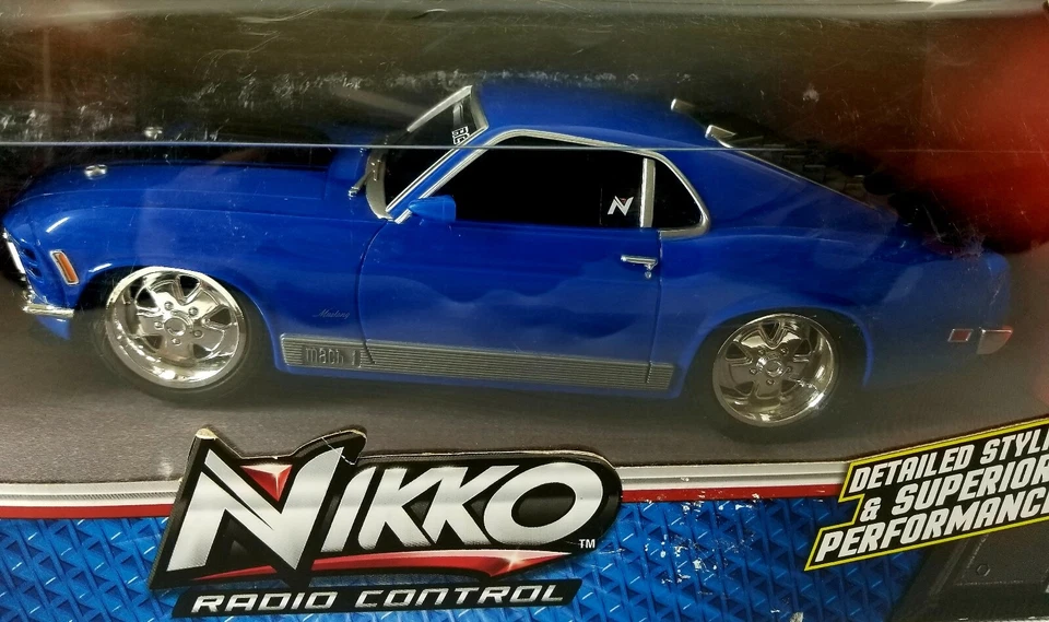 Nikko Radio Control RC Muscle Classics 1970 Ford Mustang Mach1 - Image 2 of 4