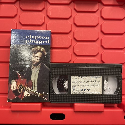 Eric Clapton MTV Unplugged VHS Video Concert Tape Warner Bros Vintage 1992 - Imagen 3 de 3