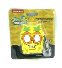 Square Sponge Pineapple AirPod Protective Cover Case Pine Apple Bob