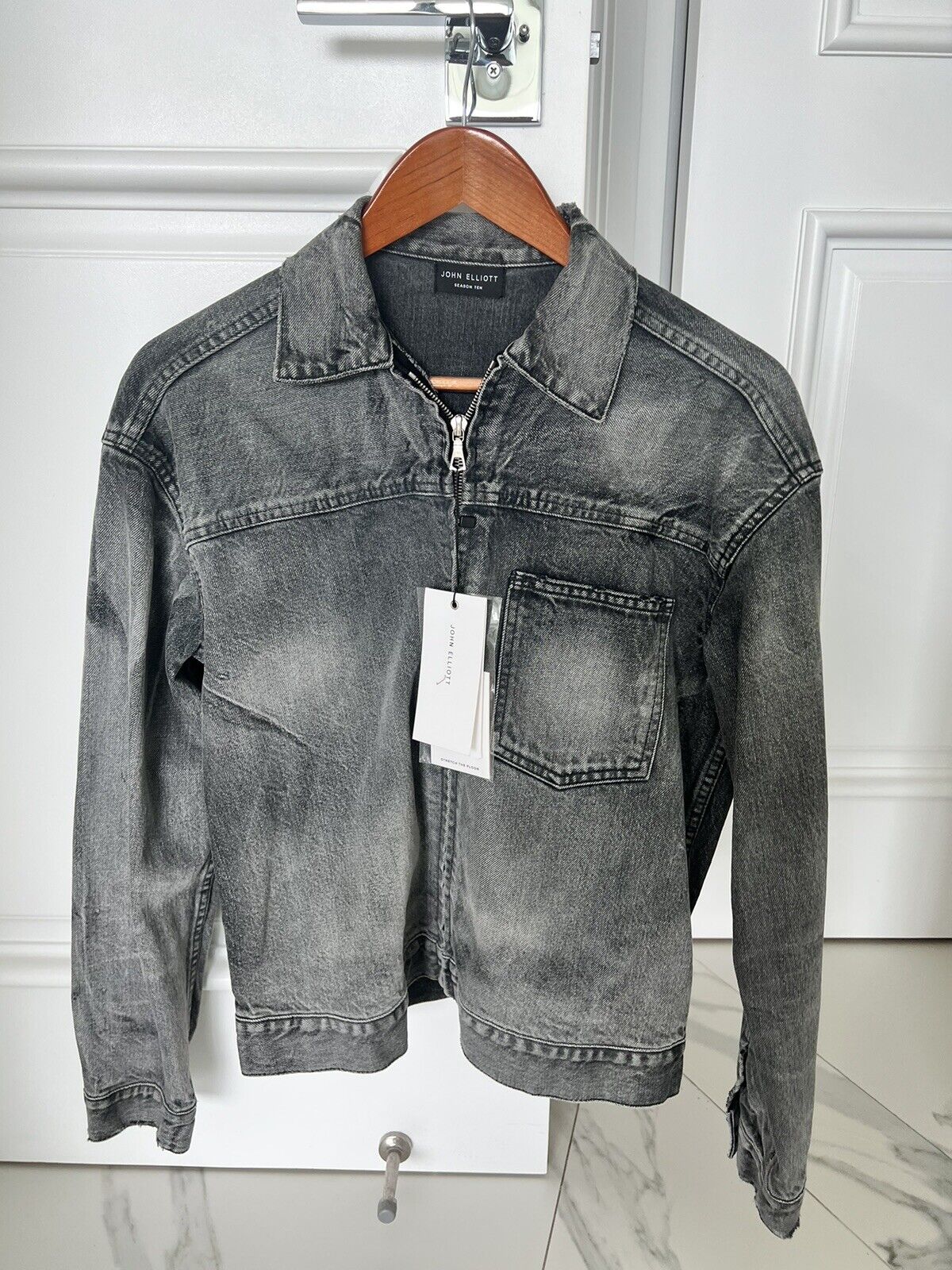 John Elliott Men's Denim Jacket Small