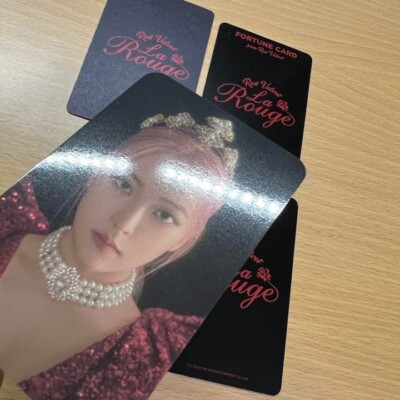 Red Velvet Yeri photo card set of 4 3rd Concert la rouge | eBay