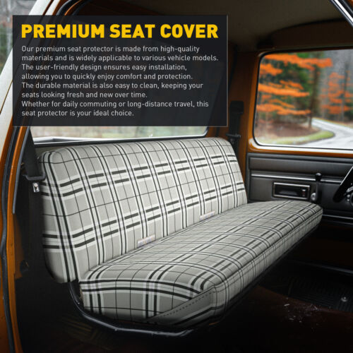 For Ford F100 F-100 1953-1983 Pickup Full Size Saddle Blanket Bench Seat Cover A - Picture 5 of 23
