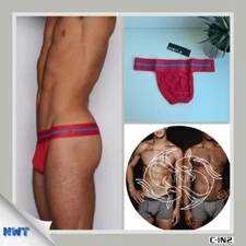 C-IN2 - Scrimmage - Men's Thong - Rafa Red (M)