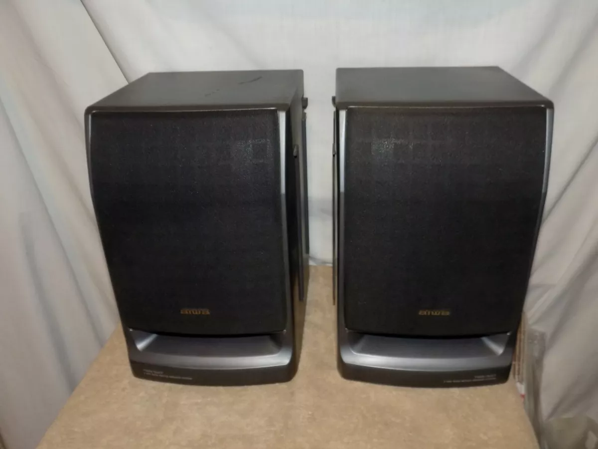 Aiwa twin store duct speakers