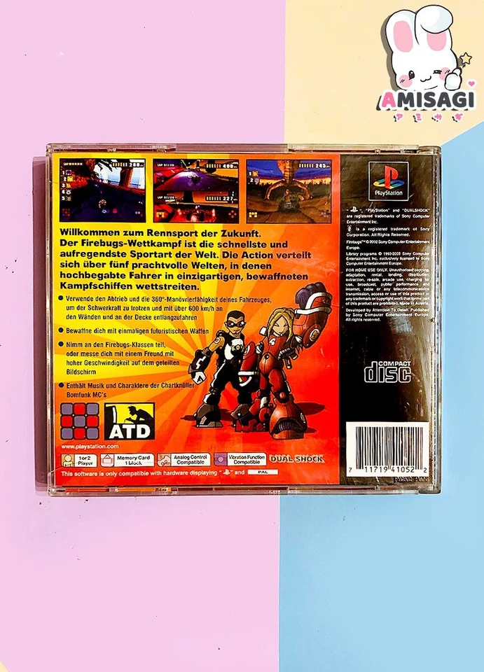 Firebugs - PS1 Game Sony PlayStation 1 Retro 2002 PAL | Condition Good - Image 2 of 4