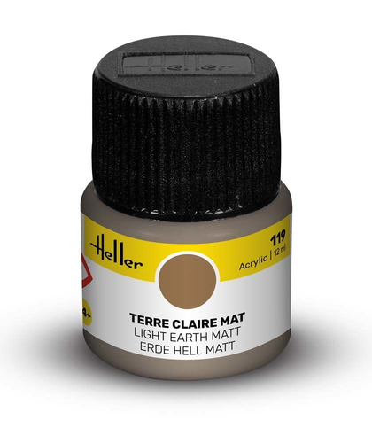 HELLER peinture maquette acrylique pot 12ml gamme complète - Afbeelding 63 van 69