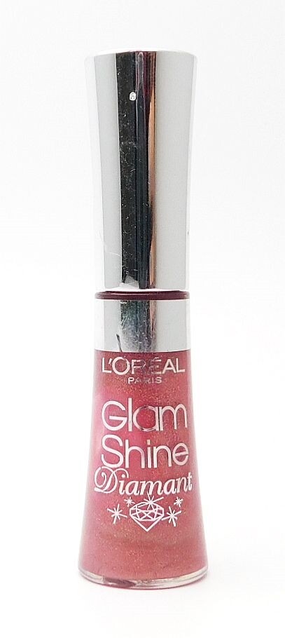 L'Oréal Glam Shine Lip Gloss In Plum Blush 155 – 6 Ml, Glänzend & Feuchtigkeitsspendend