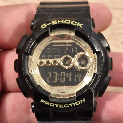 CASIO UHR G-SHOCK 3263 SCHWARZ GOLD REF18586J