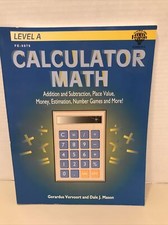 Calculator Math Level A Grades K-2