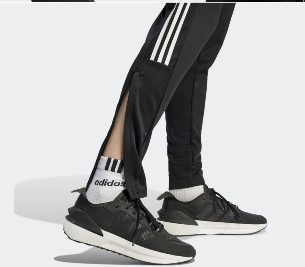 Adidas Sportswear Men's Trio Wordmark Pants 2XL Black/White