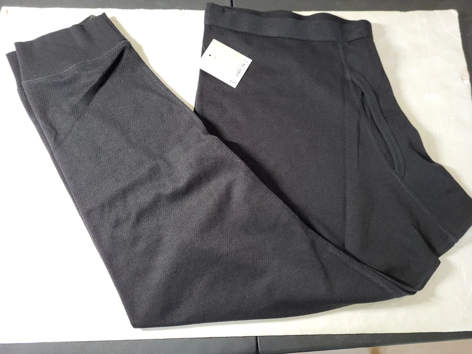 Pantalones térmicos Croft & Barrow grandes y altos para hombre en negro talla 3XB venta al por menor $28,00 Foto 2 de 4