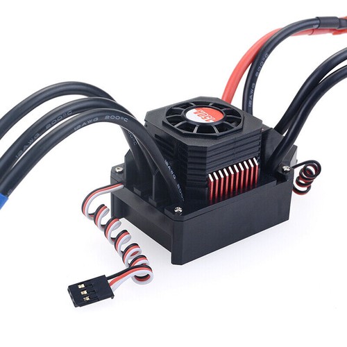 SURPASSHOBBY KK 150A Waterproof ESC for 1/8 RC Car 4076 4068 Brushless Motor - Picture 6 of 11