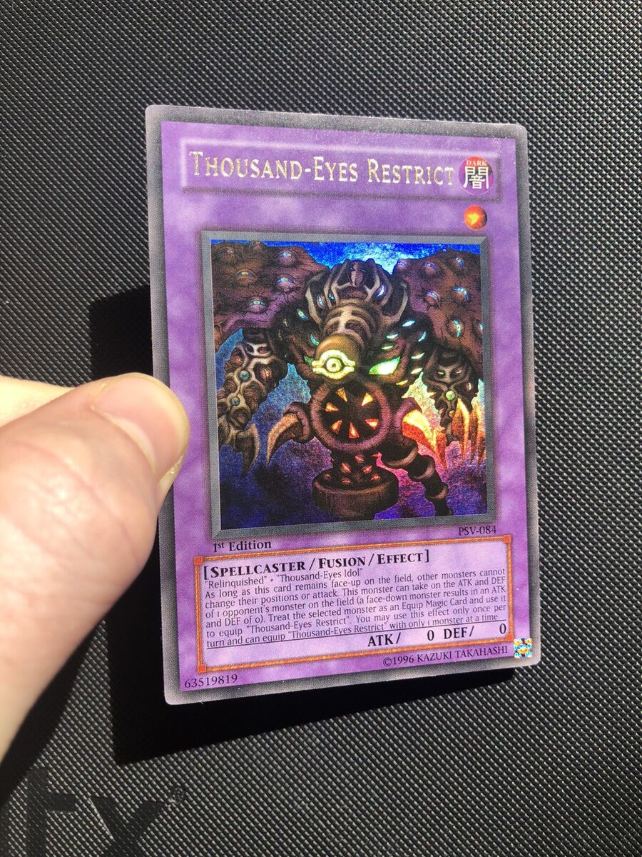 Yugioh! Thousand-Eyes Restrict PSV-084 1st Edition Ultra Yugioh! Thousand-Eyes Restrict PSV-084 1st Edition Ultra