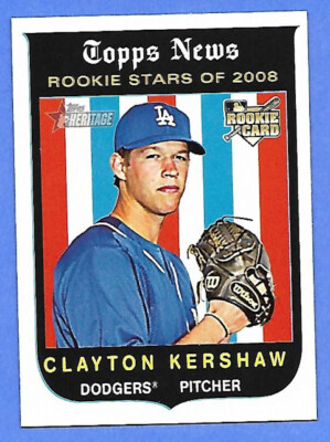 2008 topps CLAYTON KERSHAW rookie card (クレイトン カーショウ) 0