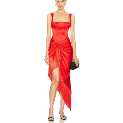 dara midi dress Dara Aurora Long Dress – Maison Safiyaa USA
