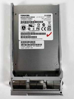 Oracle 7010845 Sun 371-5052 512GB SATA SSD für Zfs Lager 7720 7420 7320 X3-2