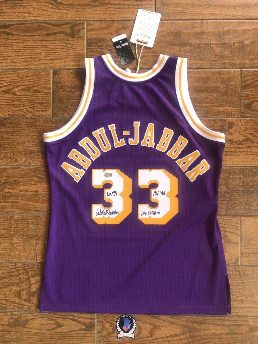 Kareem abdul jabbar sales authentic jersey