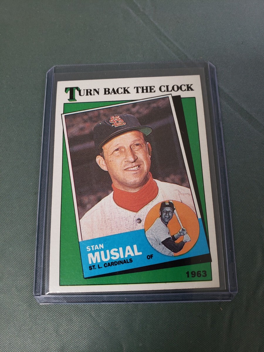 1988 Topps Baseball Turn Back The Clock Stan Musial #665 MLB St