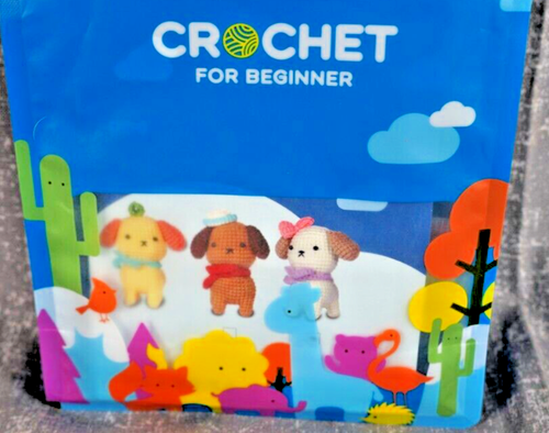 Crochet Kit for Beginners with Step-by-Step Video Tutorials Crochet Puppy - Picture 2 of 3