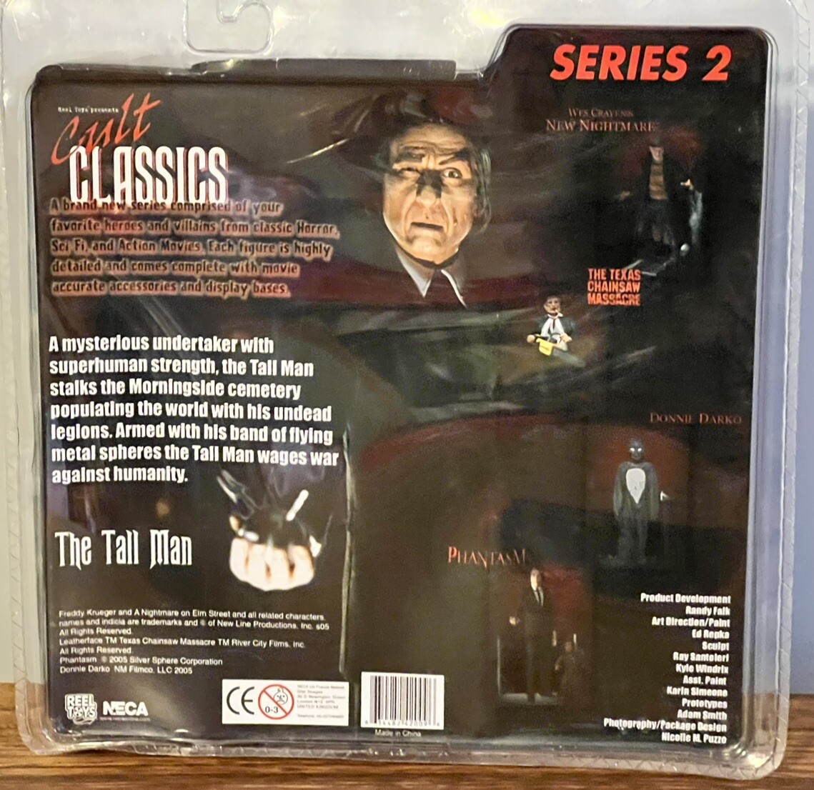 NECA カルトクラシックス　ファンタズム　トールマン　フィギュア　ホラー Cult Classics Series 2 Phantasm The Tall Man figure ERROR